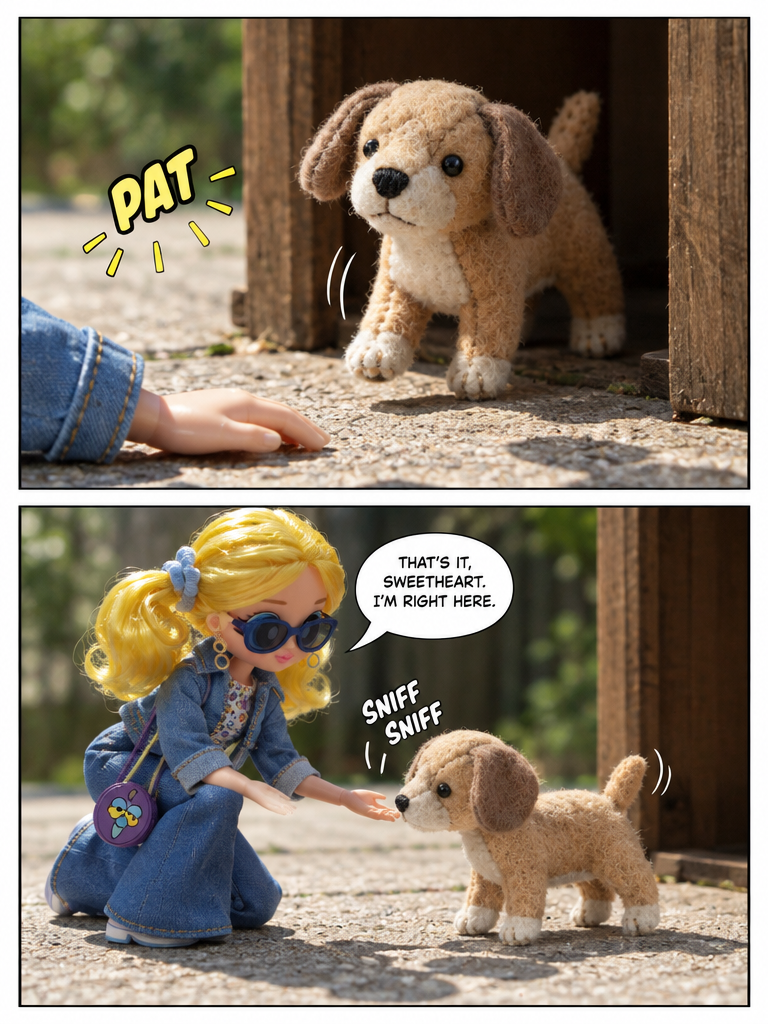 A Gentle Greeting (page 2 of 4)