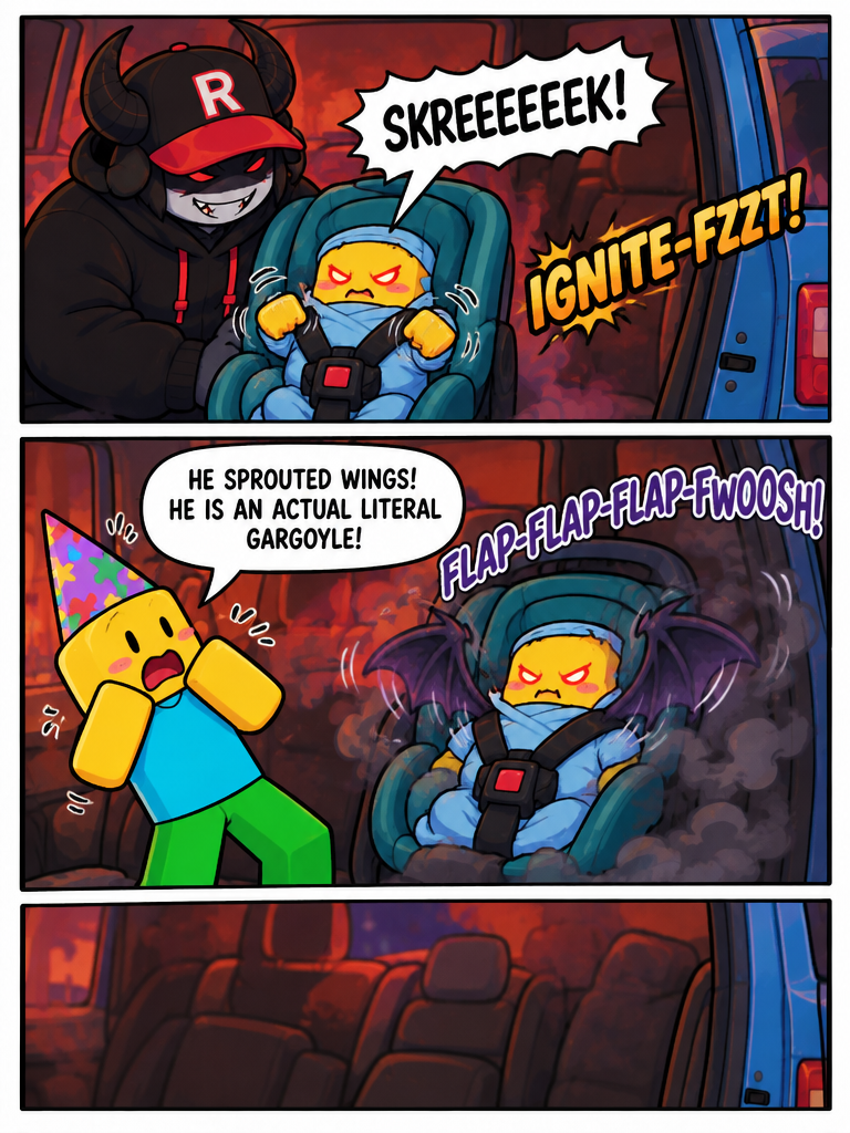 Tantrum in the Car Seat (page 2 of 8)