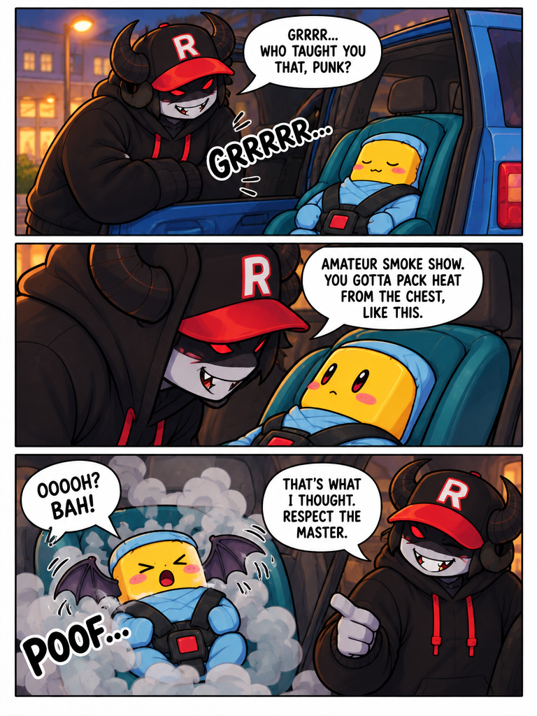 Tantrum in the Car Seat (page 3 of 8)