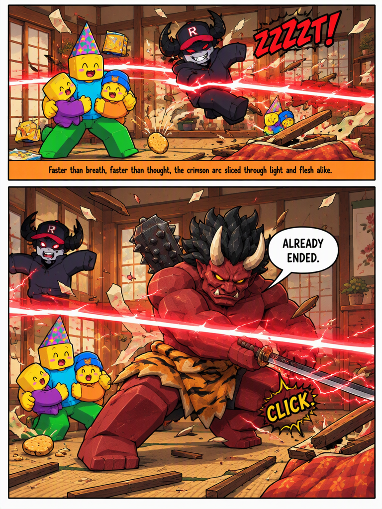 Flash of the Demon Blade (page 2 of 4)