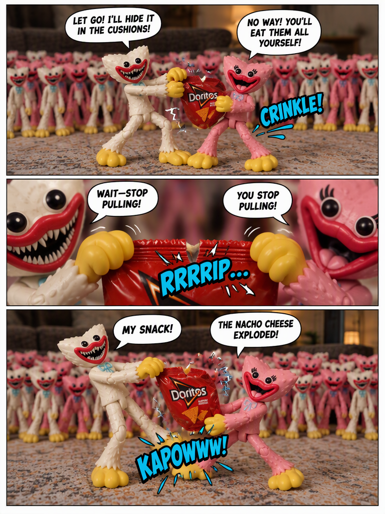 Snack-Time Clone Swarm (page 2 of 4)