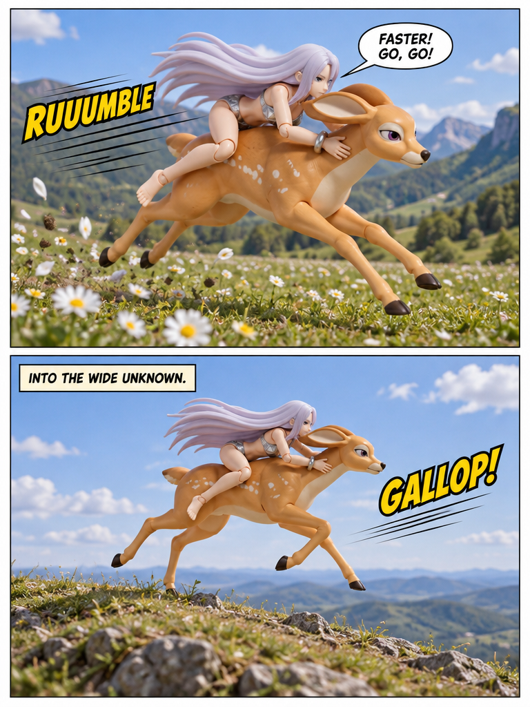Wild Run on the Meadow Doe (page 4 of 4)
