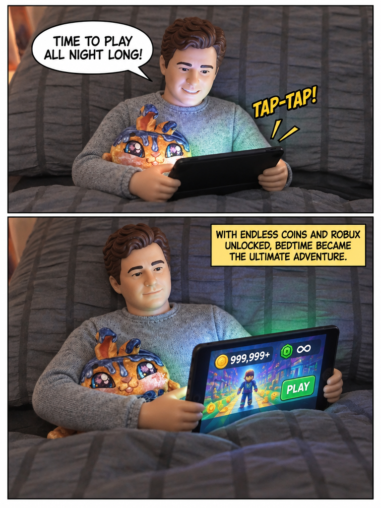 The Bedtime Wish for Endless Gold and Robux (page 4 of 4)
