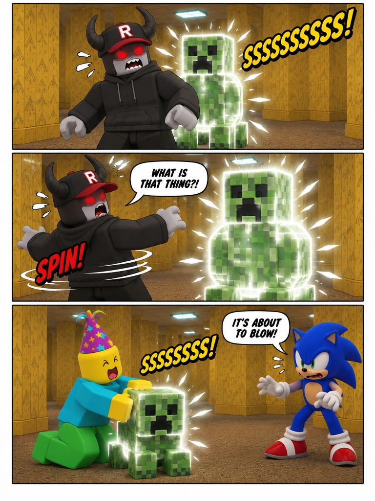 A Hissing Intruder in the Backrooms (page 2 of 4)