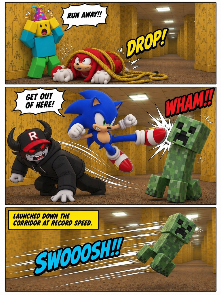 A Hissing Intruder in the Backrooms (page 3 of 4)