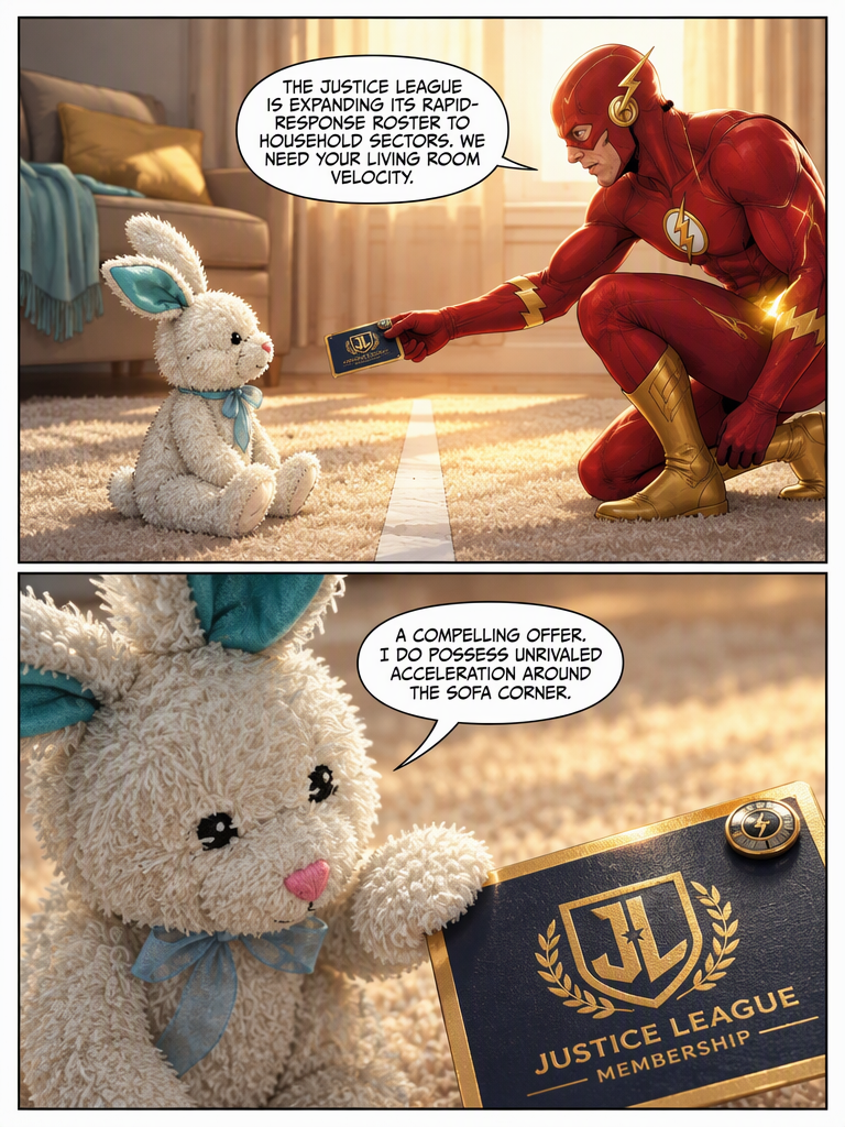 Mr. Bunny Joins the League (page 2 of 4)