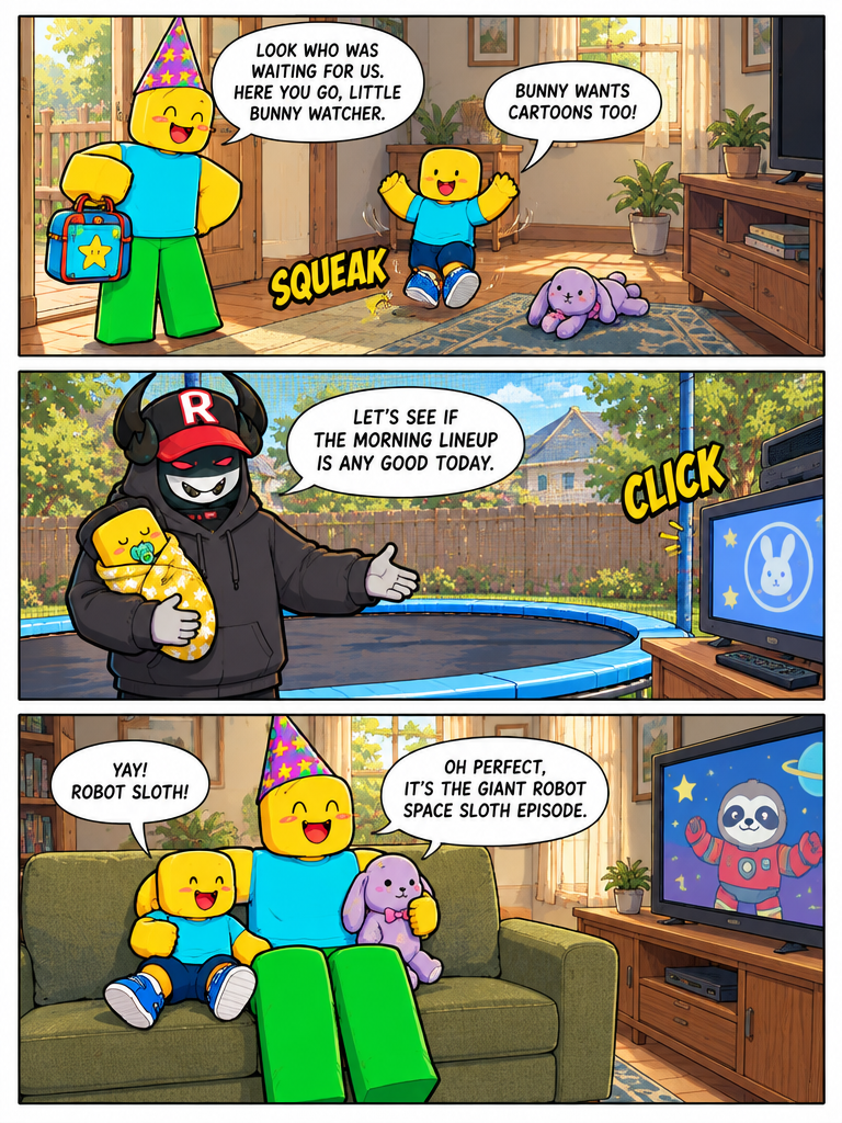 Saturday Morning Screen Time (page 2 of 4)