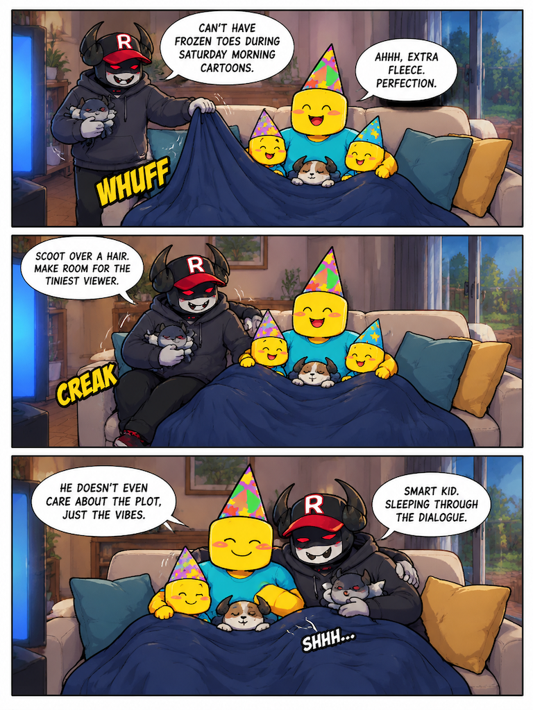 Saturday Morning Screen Time (page 3 of 4)