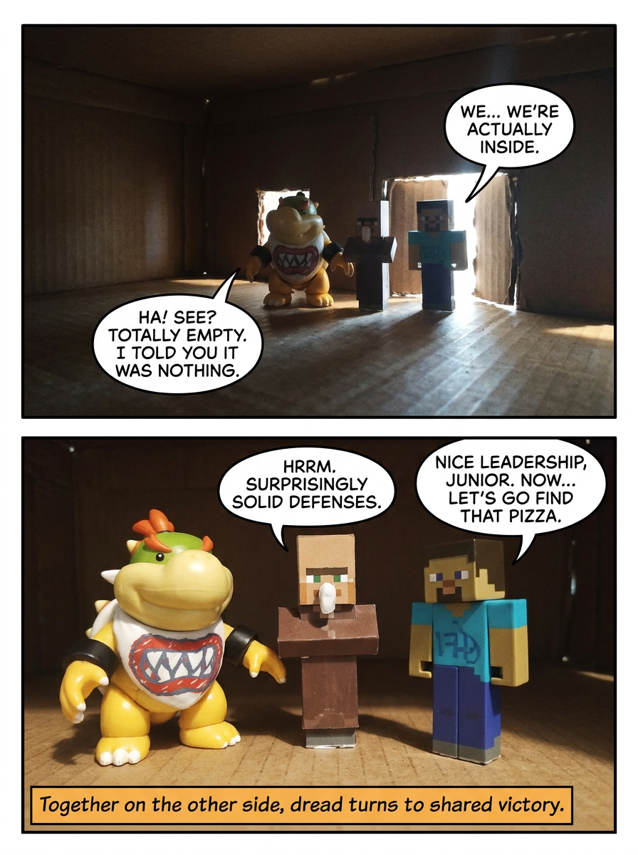 Through the Cardboard Door (page 4 of 4)
