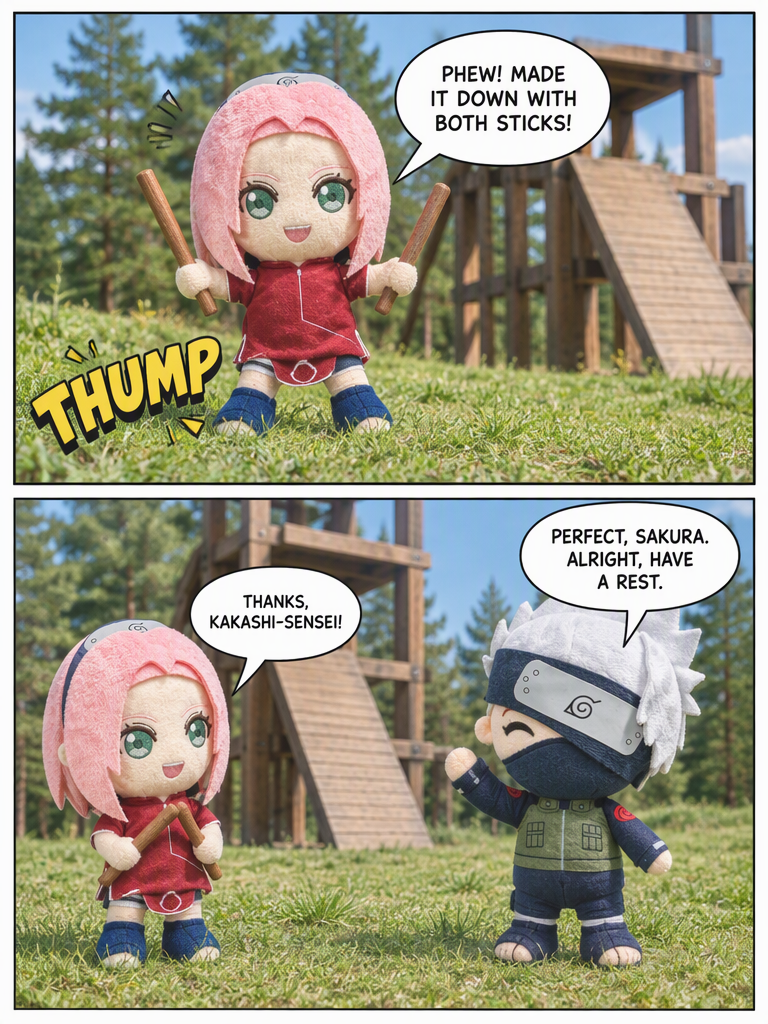 Parkour Drill in the Clearing (page 4 of 4)