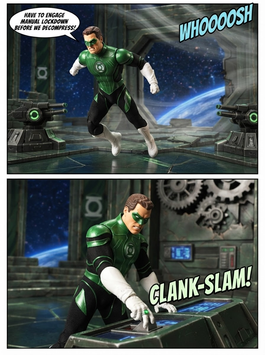 Green Lantern -   Breach Lockdown - Comic Story - part 6 (page 2 of 4)