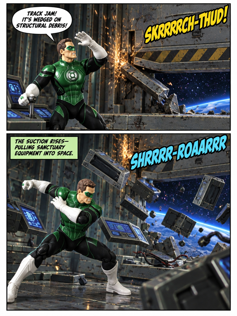 Green Lantern -   Breach Lockdown - Comic Story - part 6 (page 3 of 4)