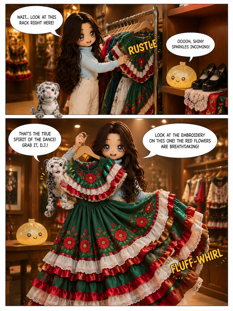 Rhythm in Red, White, and Green (page 2 of 4)