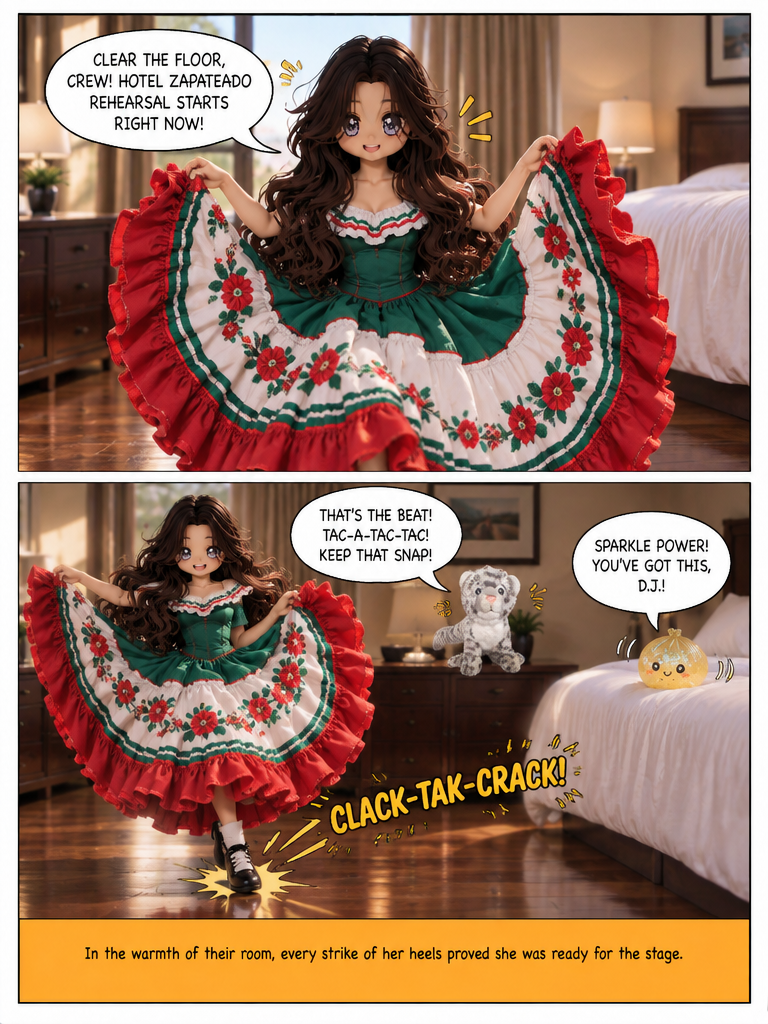 Rhythm in Red, White, and Green (page 4 of 4)