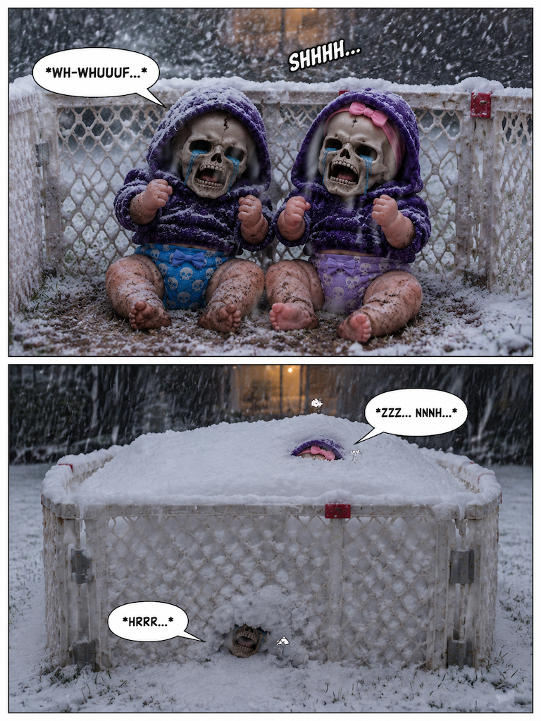 Winter Quake in the Yard (page 2 of 8)