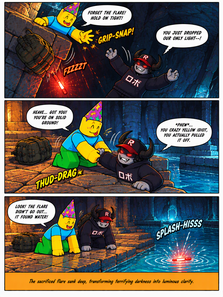 Descent into the Flooded Vault (page 3 of 4)