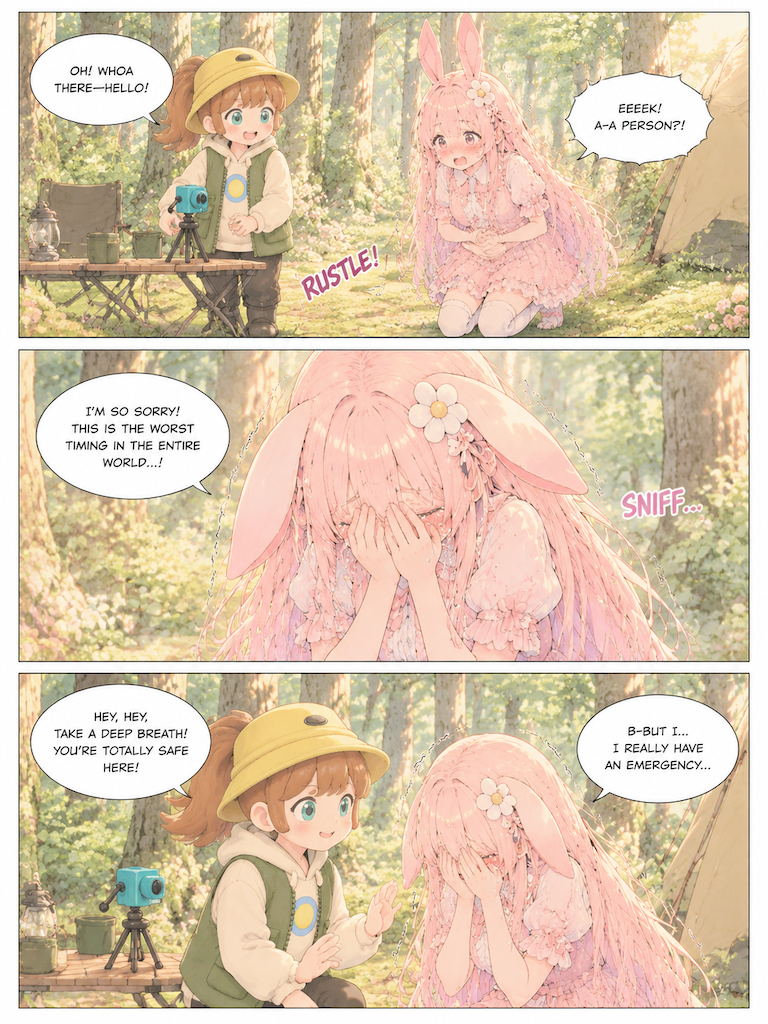 A Gentle Forest Rescue (page 2 of 4)