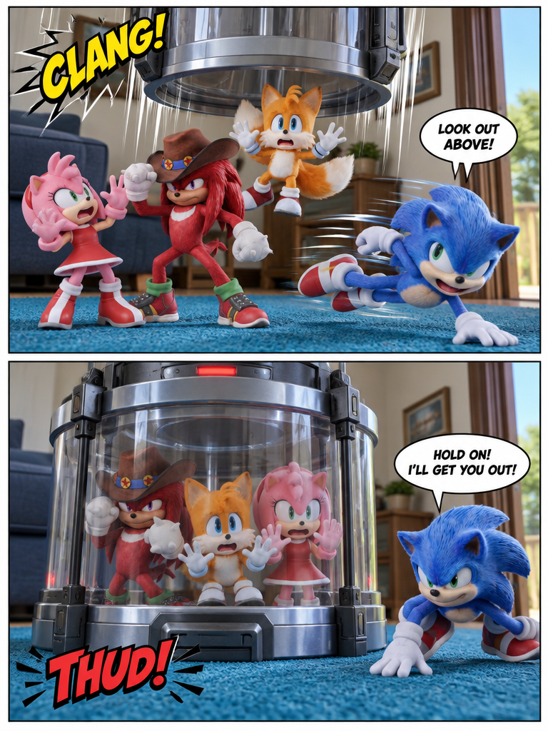 Sonic's Rapid Rescue (page 3 of 4)