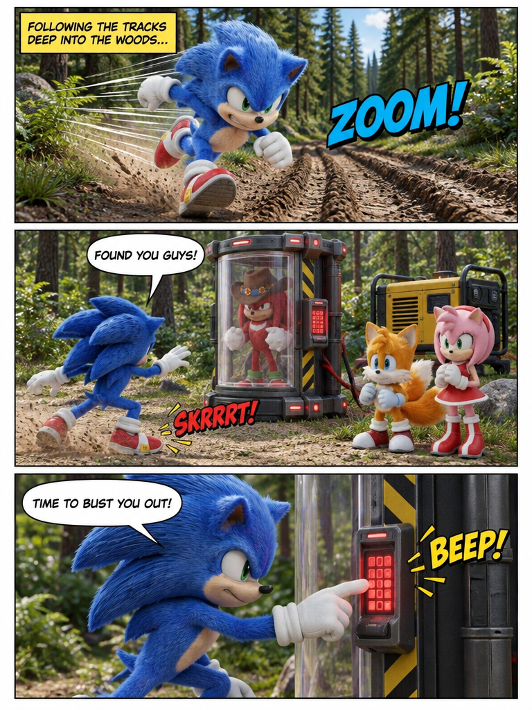 Sonic's Rapid Rescue (page 4 of 4)