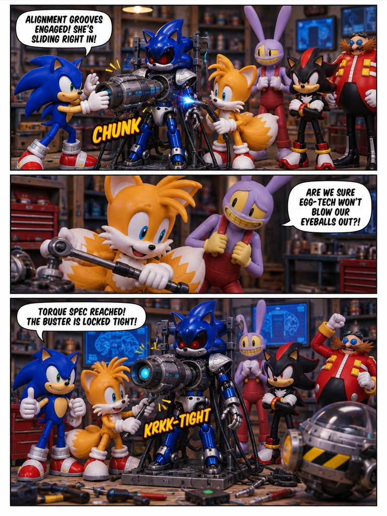Forging the Buster Mech (page 2 of 4)