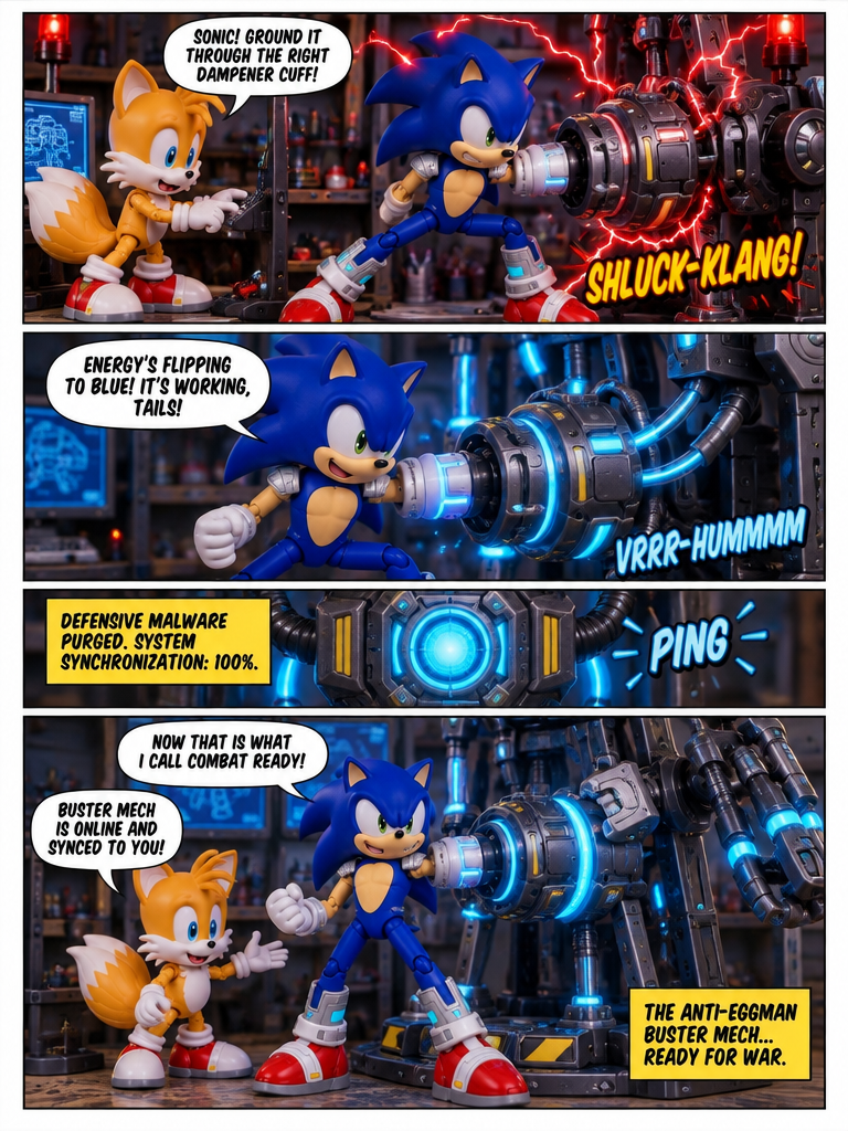 Forging the Buster Mech (page 4 of 4)