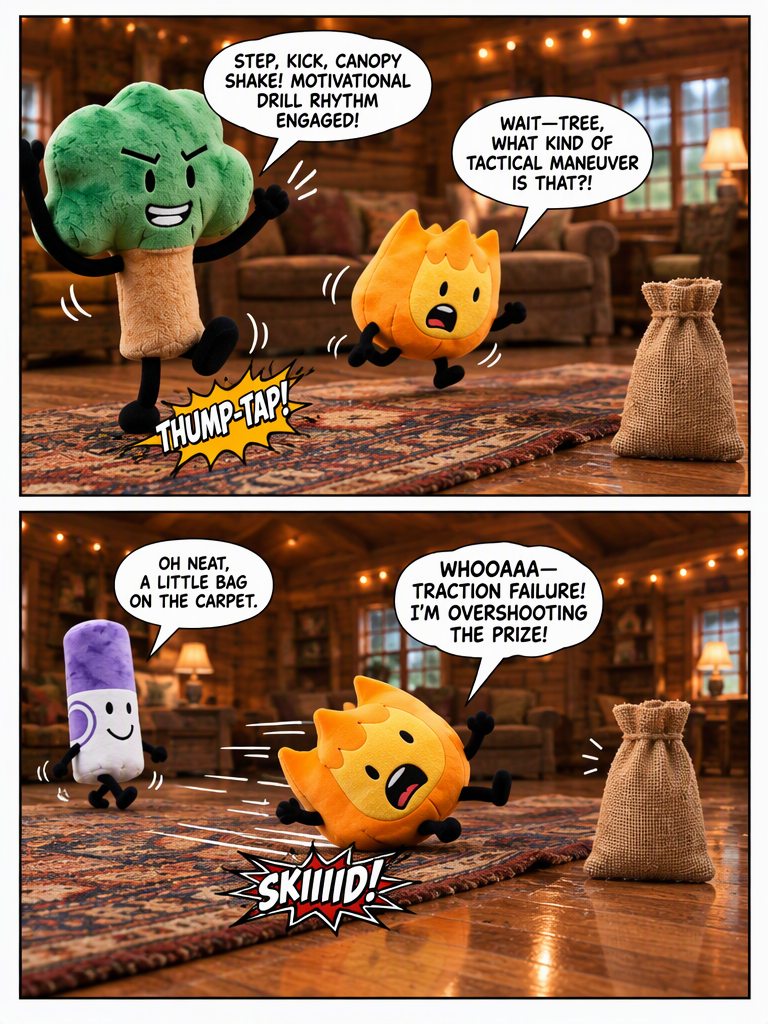 The Living Room Sack Race (page 2 of 4)