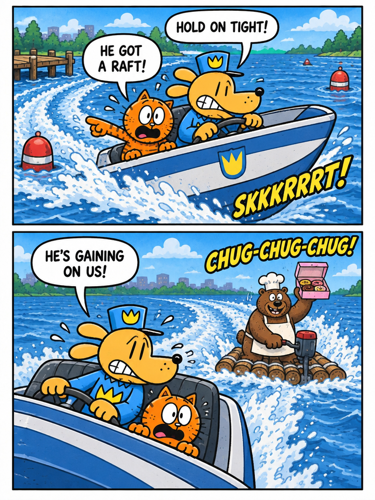Lake Boat Chase (page 2 of 4)