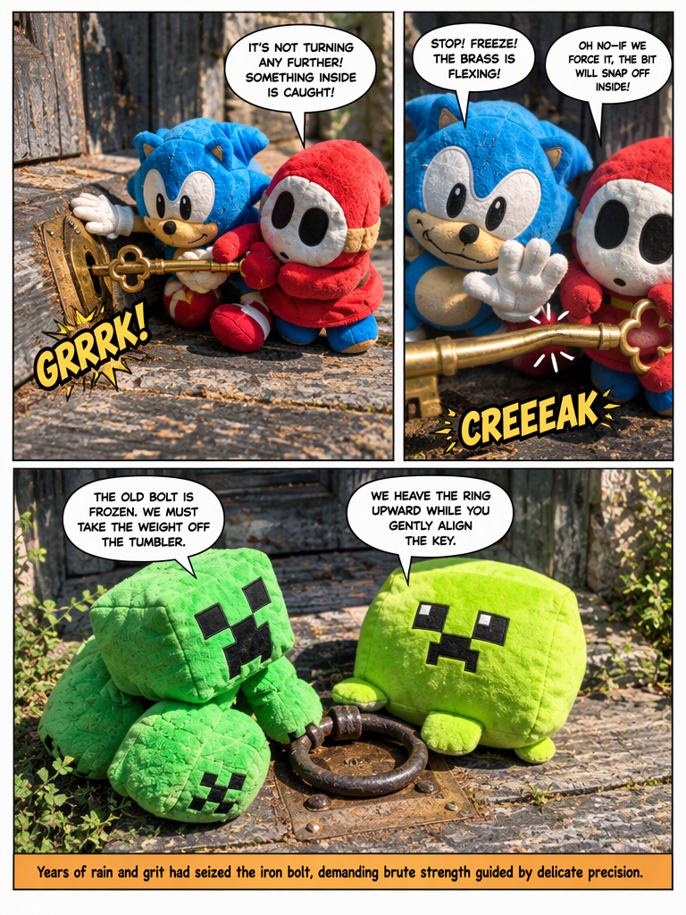 the gang's Adventure: The Cellar Secret (page 2 of 4)