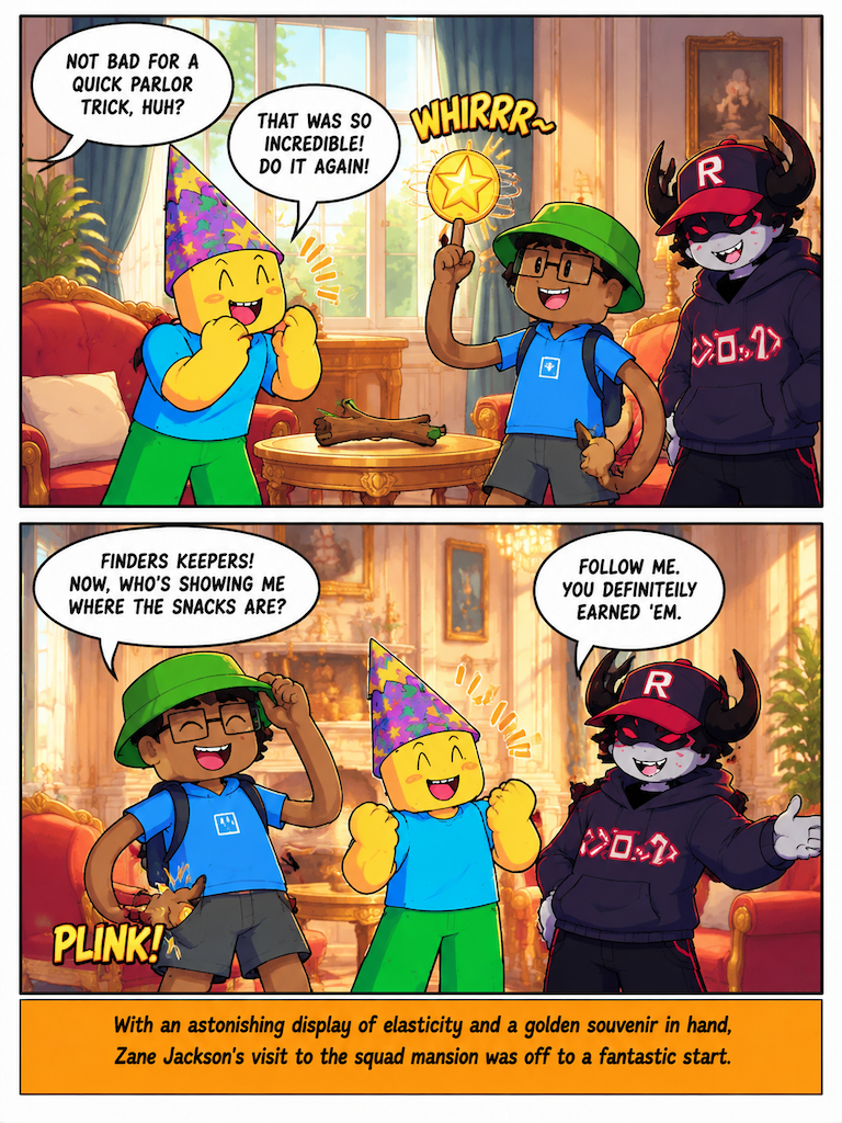 A Stretchy Visitor (page 4 of 4)