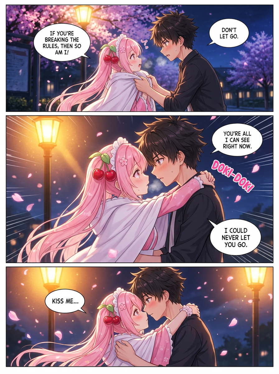 Midnight Sakura Embrace (page 2 of 8)