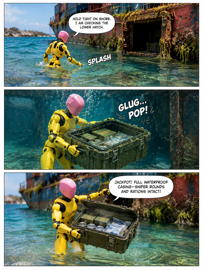 First Hunt and Coastal Spoils (page 3 of 4)