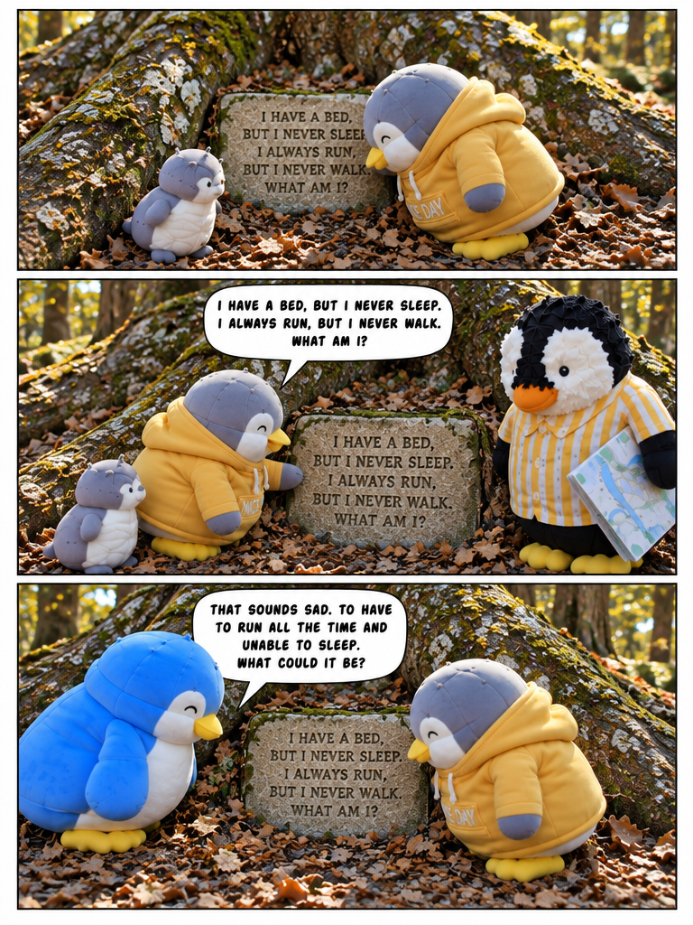Three Penguin Siblings: The Whispering Stone (page 2 of 4)