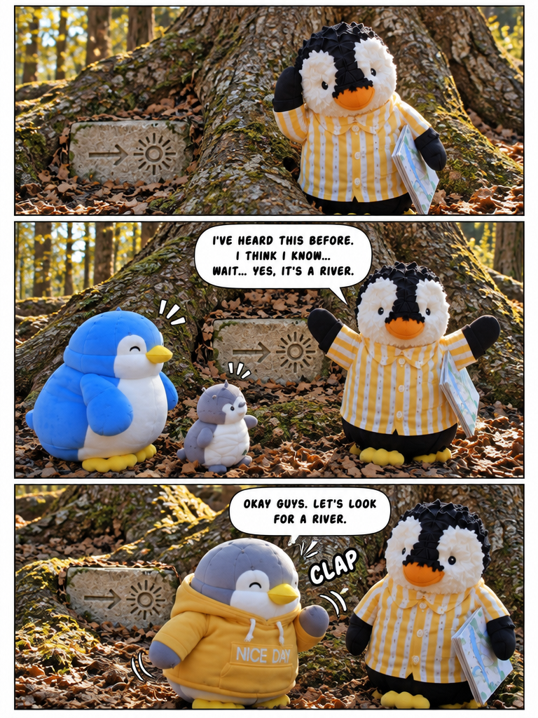 Three Penguin Siblings: The Whispering Stone (page 3 of 4)
