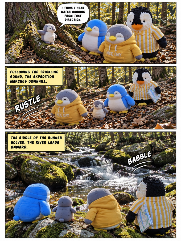 Three Penguin Siblings: The Whispering Stone (page 4 of 4)