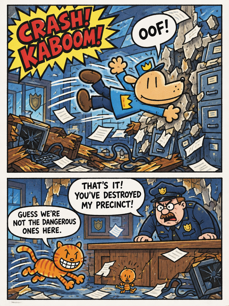 Bungled Booking at Precinct One (page 3 of 4)