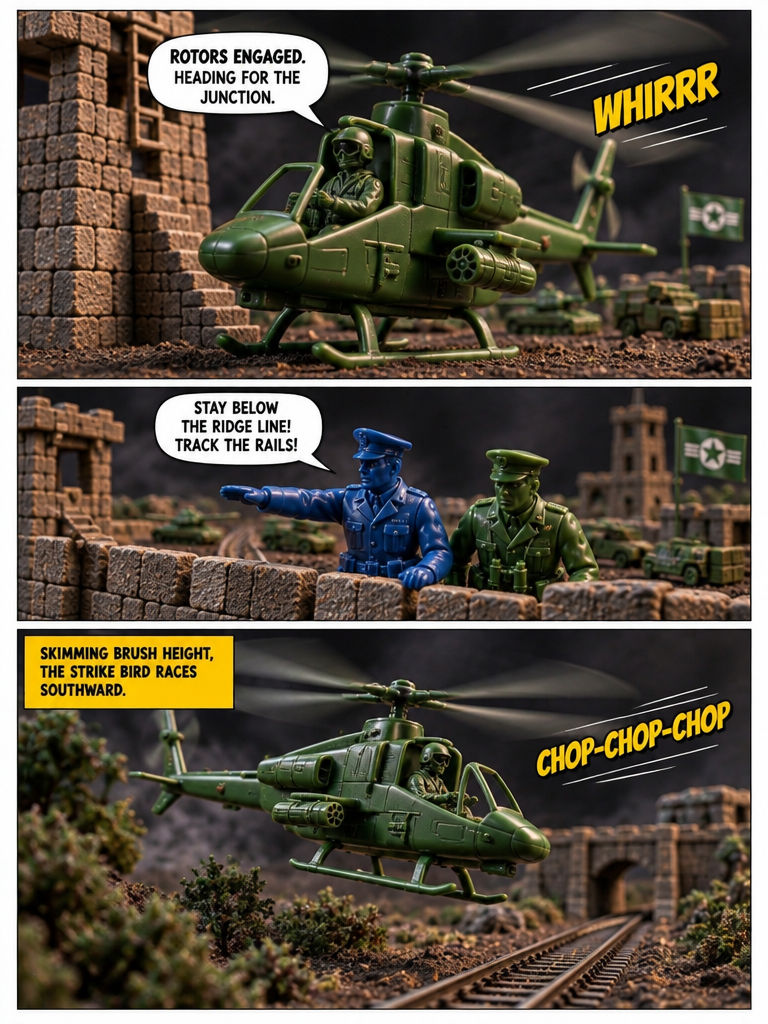 Strike at the Switch Yard (page 2 of 4)