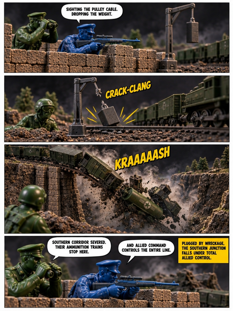 Strike at the Switch Yard (page 4 of 4)