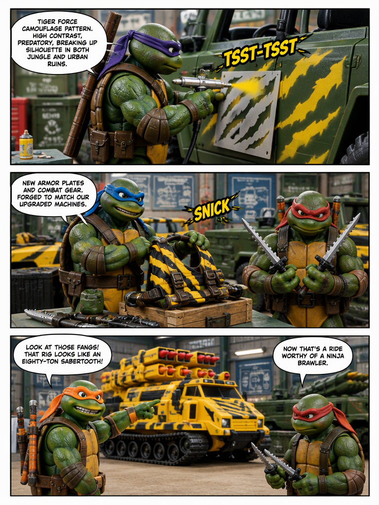 Turtle Tiger Force (page 5 of 8)