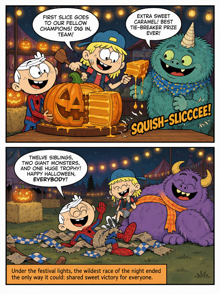 The Monster Sack Race Showdown (page 4 of 4)