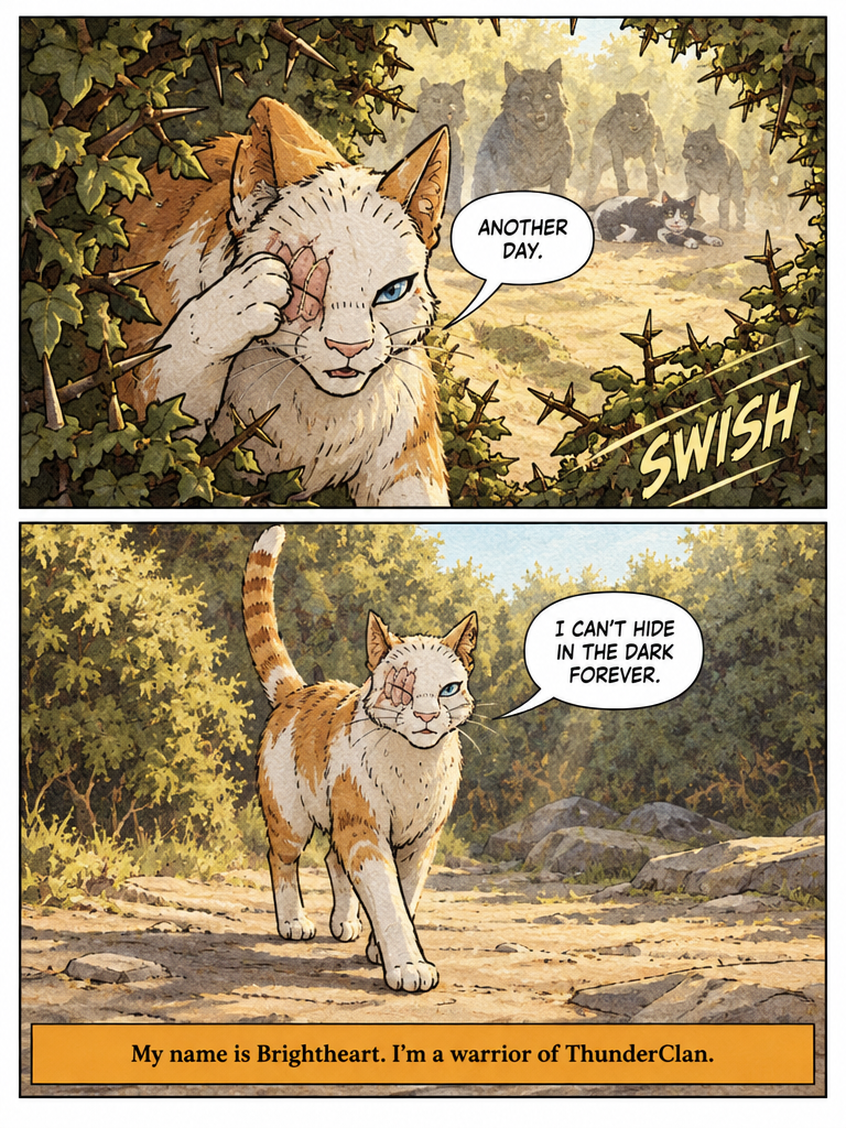 Brightheart's Nightmare and Dawn (page 3 of 4)