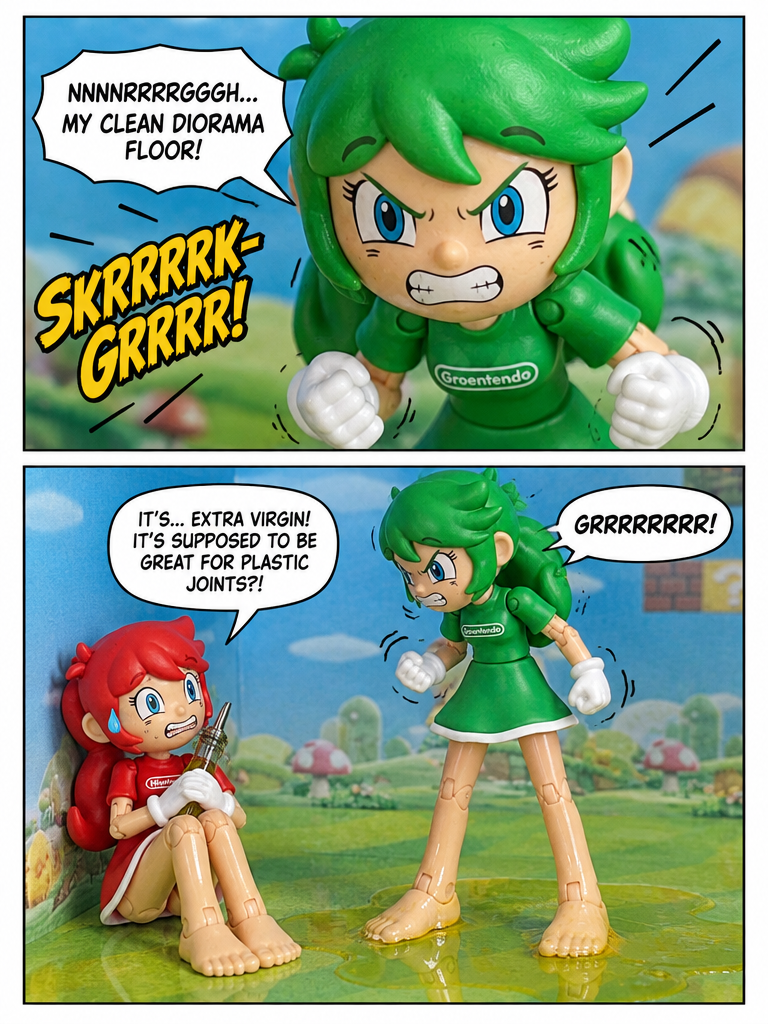 The Olive Oil Slip:Sisterly Rival Prank War part 1 (page 4 of 8)