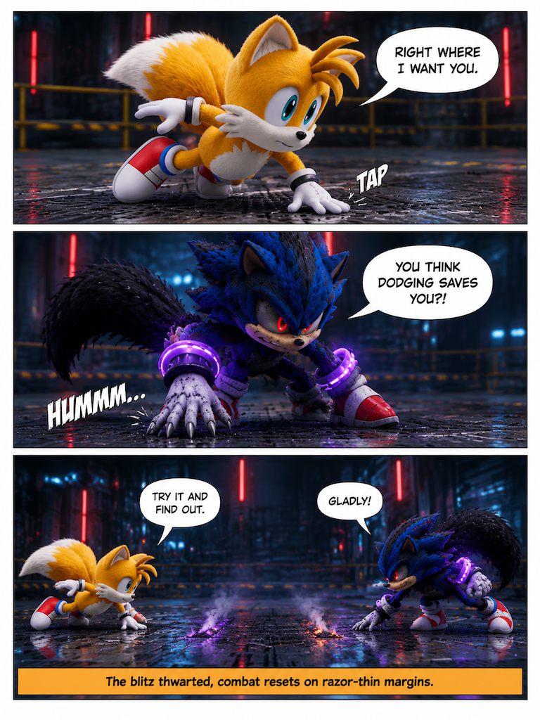 A Split-Second Evasion (page 4 of 4)