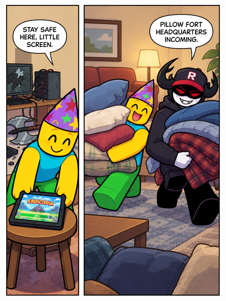 The Blanket Fortress (page 2 of 4)