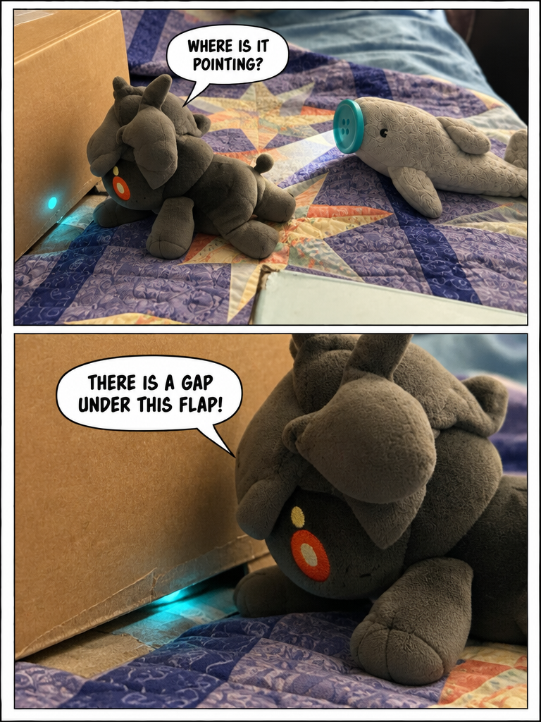 Secret in the Cardboard Seam (page 2 of 4)