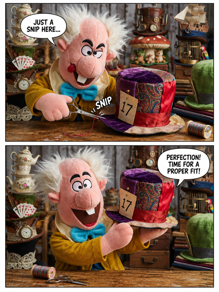 A Mad Hatter's Mirror Check (page 2 of 4)