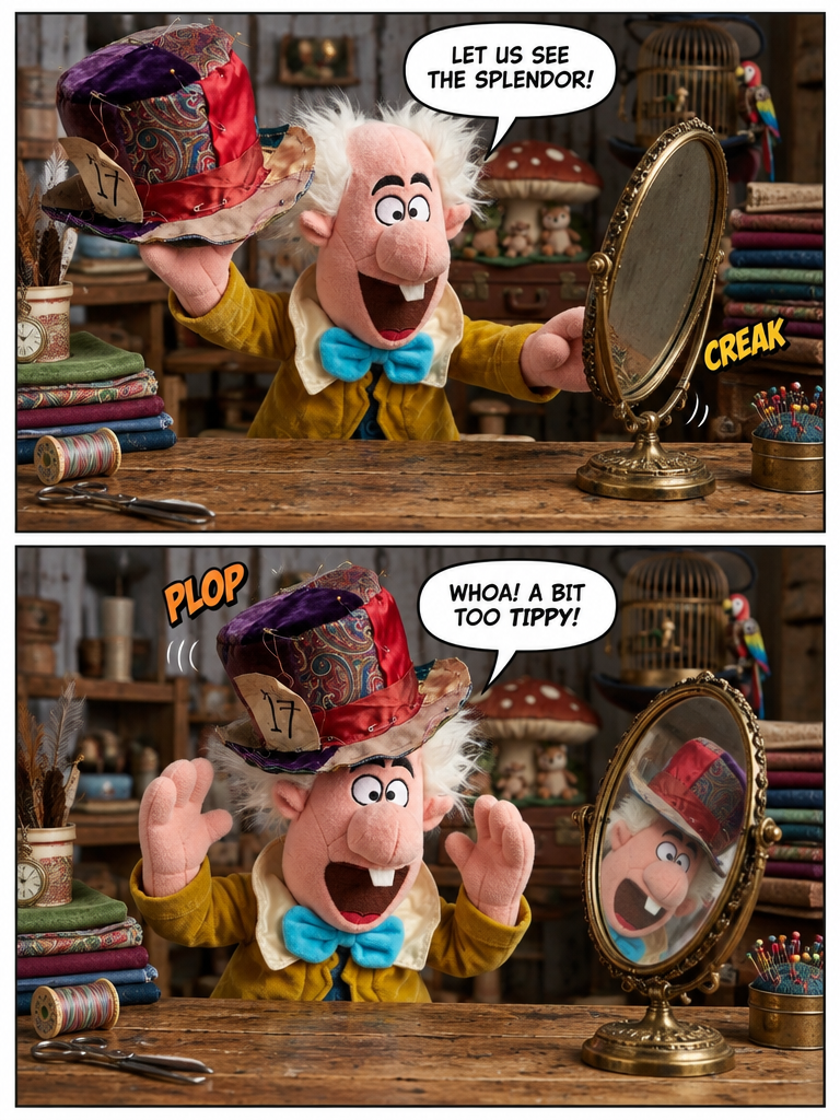 A Mad Hatter's Mirror Check (page 3 of 4)