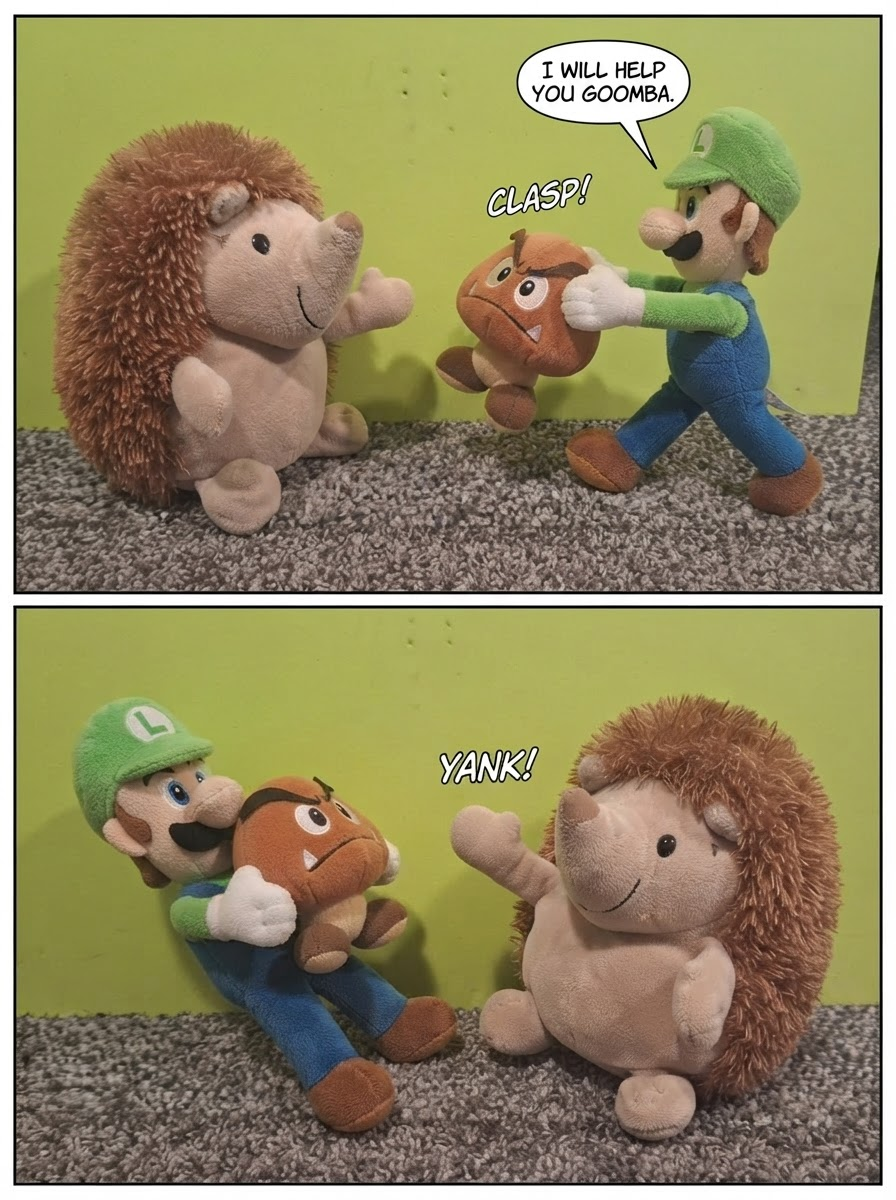A Mushroom Mid-Air Swap chapter 1 opening moves (page 3 of 4)