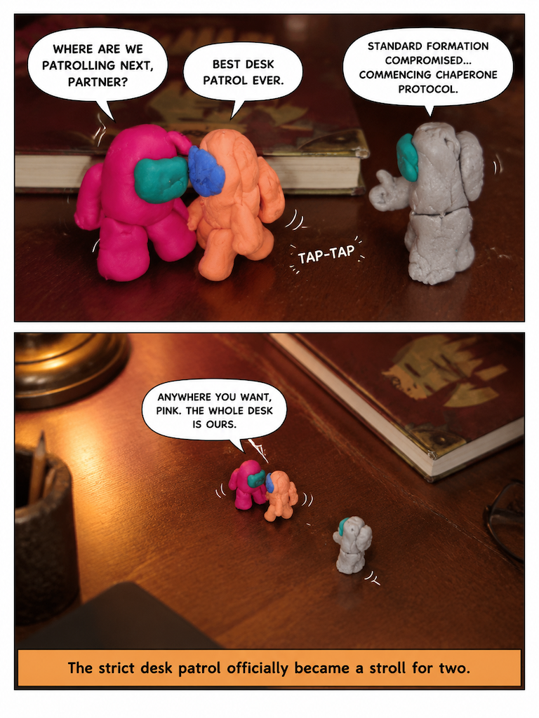 Desk Patrol Romance (page 4 of 4)