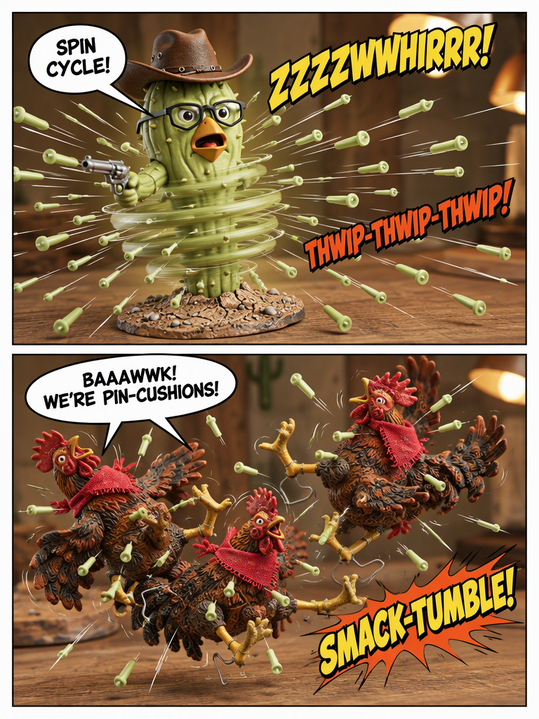 Cactus Cal and the Henhouse Heist (page 3 of 4)