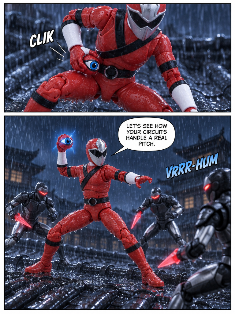 #1 Power Rangers Ninja Ball:  Red Ninja Ball Ranger (page 2 of 4)